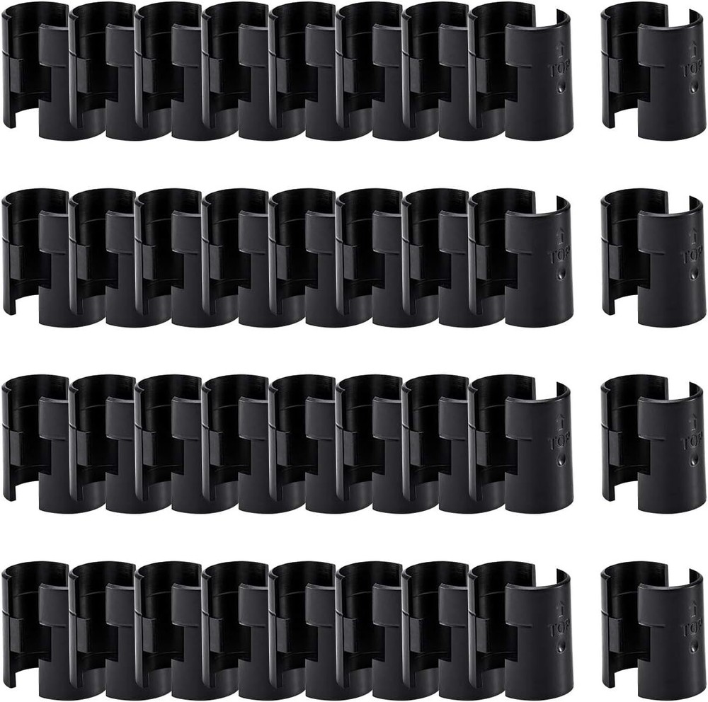Wire Shelving Shelf Lock Clips - 72 Pack - Replacements for Alera, Metro, Group