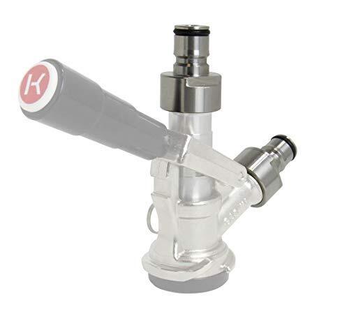 keg Coupler Ball Lock Posts Adapter Stainless Steel Fits to D Type Keg Coupler