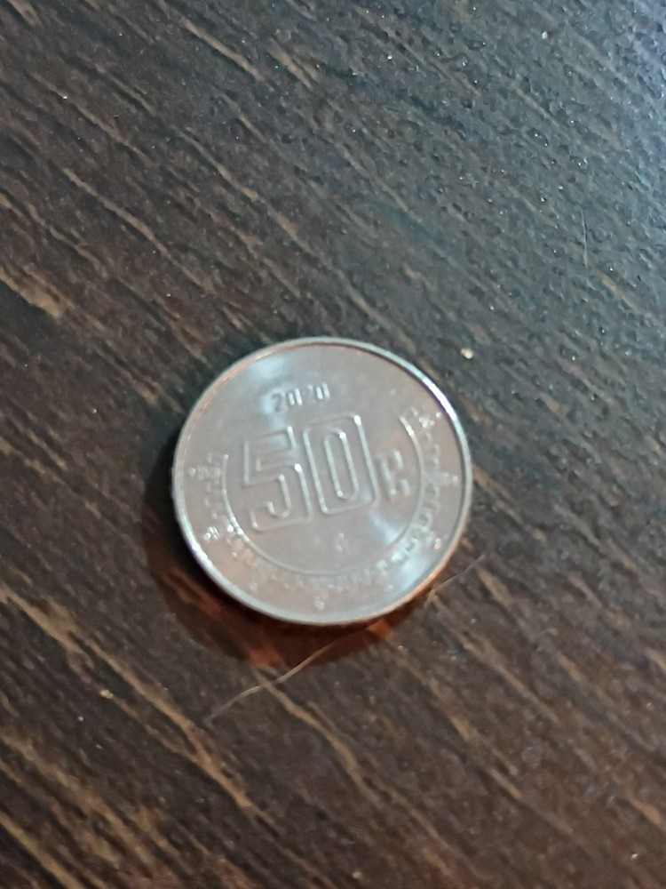 2020 50 Cent Mexican Coin