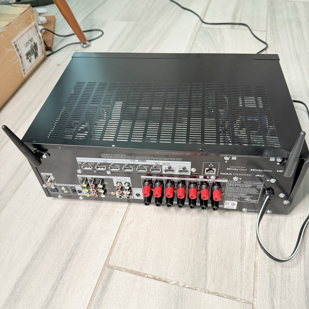 Sony STR-AN1000 Receiver - Powers On, Stuck on 'PLEASE WAIT' - As Is