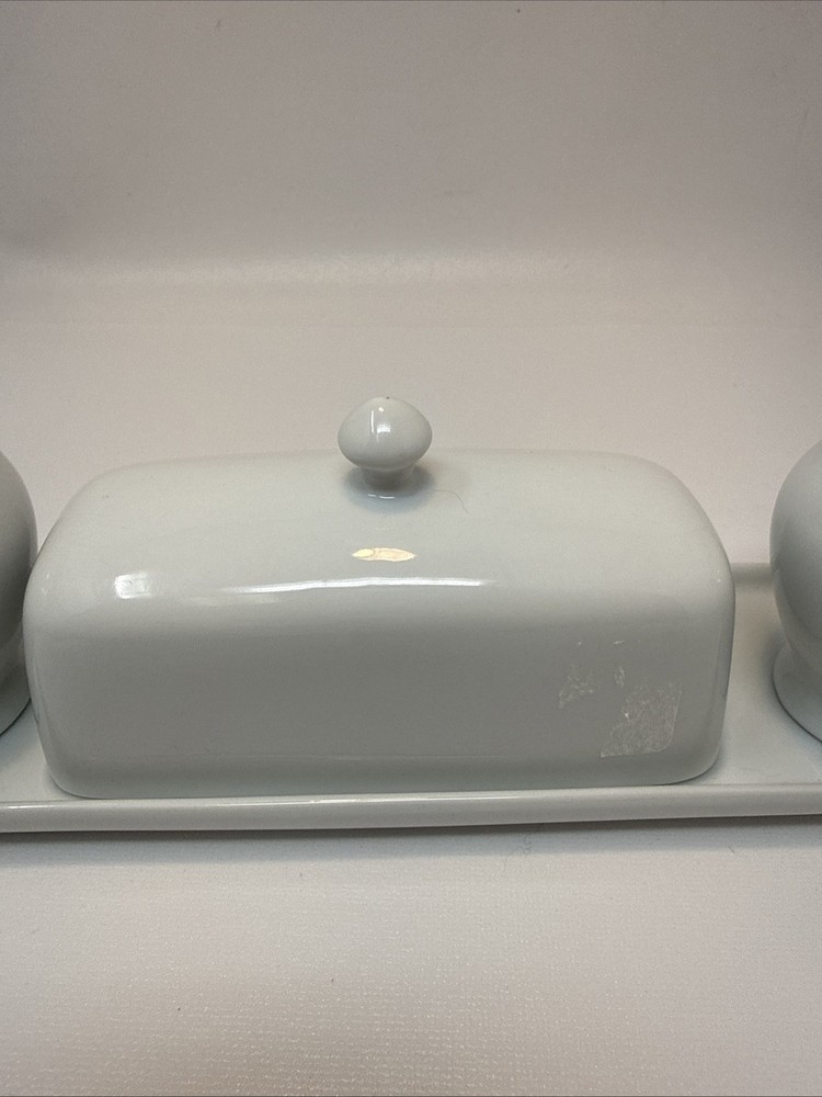 Pottery Barn Great White Condiment - Butter, Sugar & Sprinkles