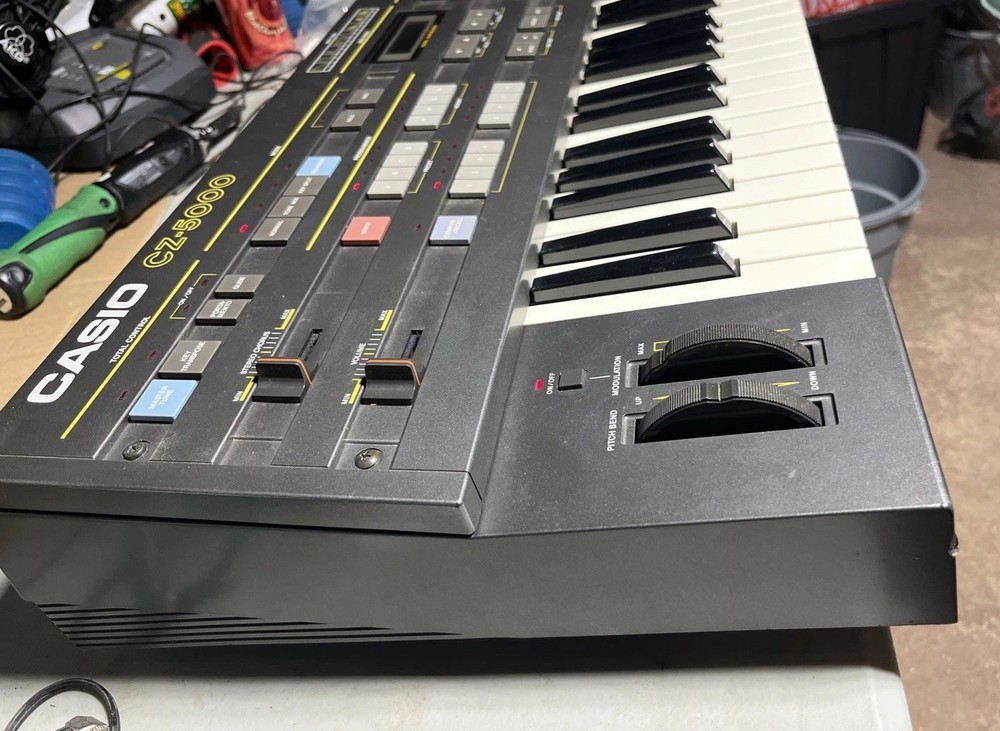 Casio CZ-5000 Keyboard Synthesizer, 61 Key