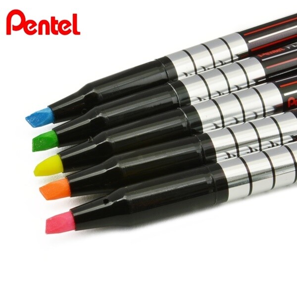 Pentel S512 Highlighter Pen Fluorescent Marker (Colors Select)