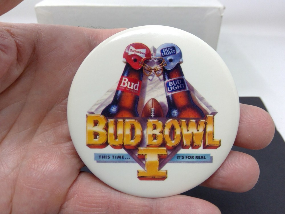 Vintage Bud Bowl I 3" Pin