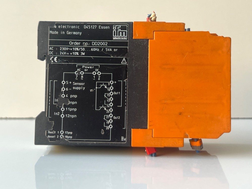 IFM MONITOR FR-2 FREQUENCY SPEED DD2002