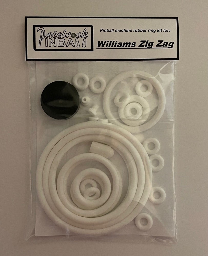 1964 Williams Zig Zag Pinball Machine Rubber Ring Kit