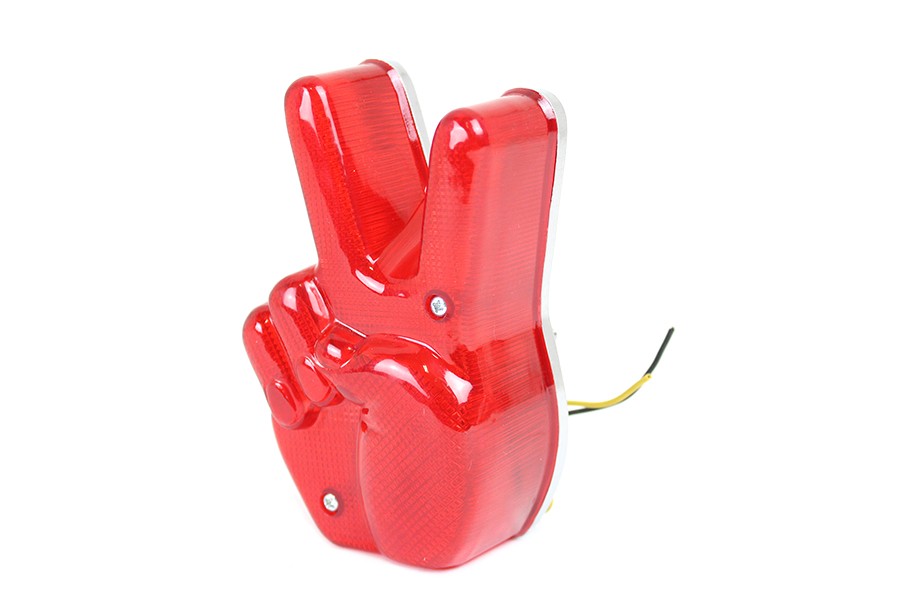 Peace Sign Tail Lamp LED for Harley-Davidson