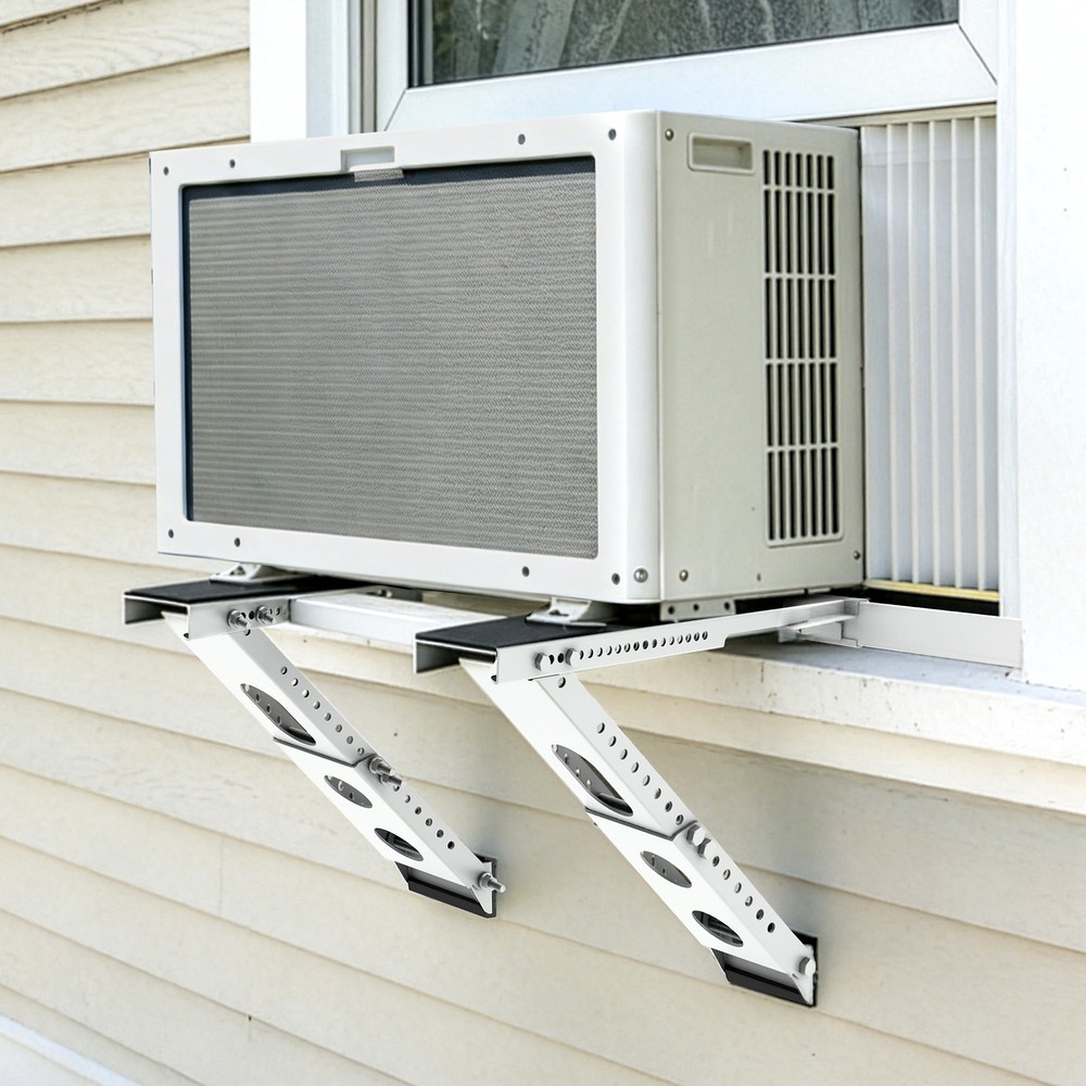 Window AC Support Bracket, Adjustable Support Fits Single & Double-Hung Windows