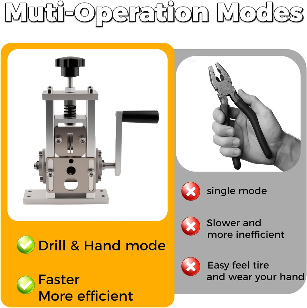 Esokoya Copper Wire Stripper Machine for Efficient Cable Recycling