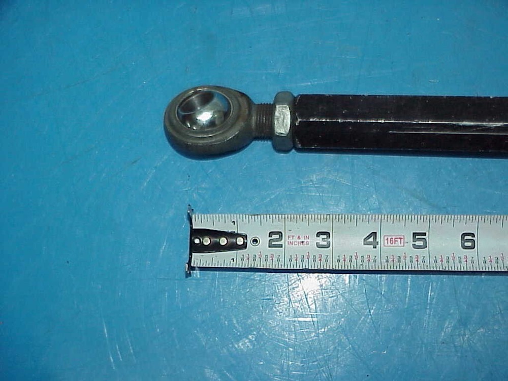 Bisquit Style 28-1/2" Torque Link Pull Bar with 3/4" Heims IMCA UMP Late Model