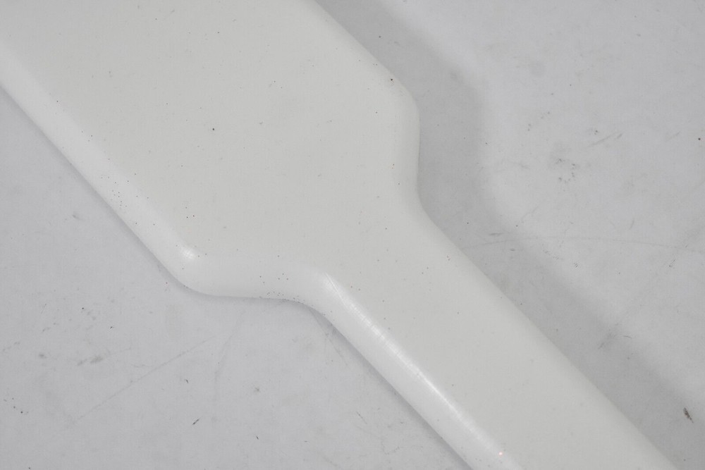 46" White Plastic Paddle Mixing Polypropylene Home Brew Narrow 4-1/2" Head