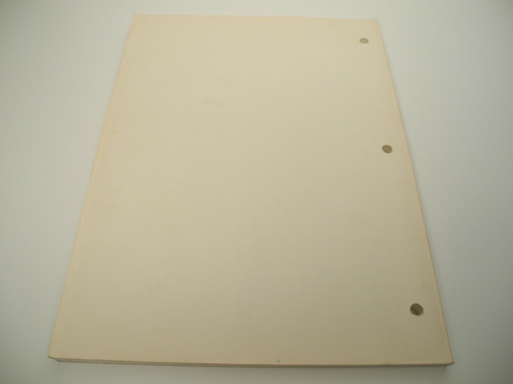 Dungeons & Dragons Dungeon Master Instructions 3 Hole Blank Monster Form Book