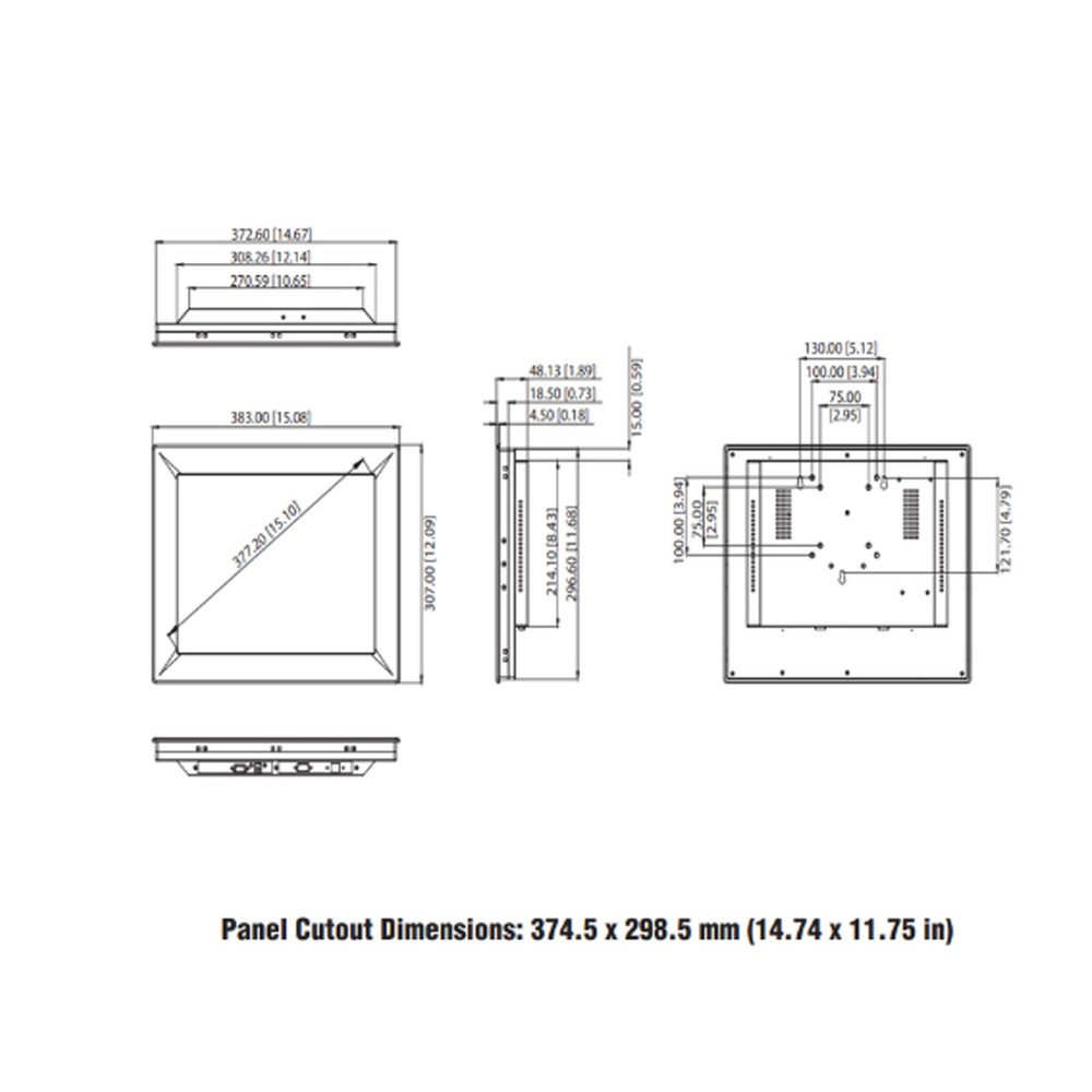 NEW ADVANTECH FPM-2150G-R3BE Touch Panel