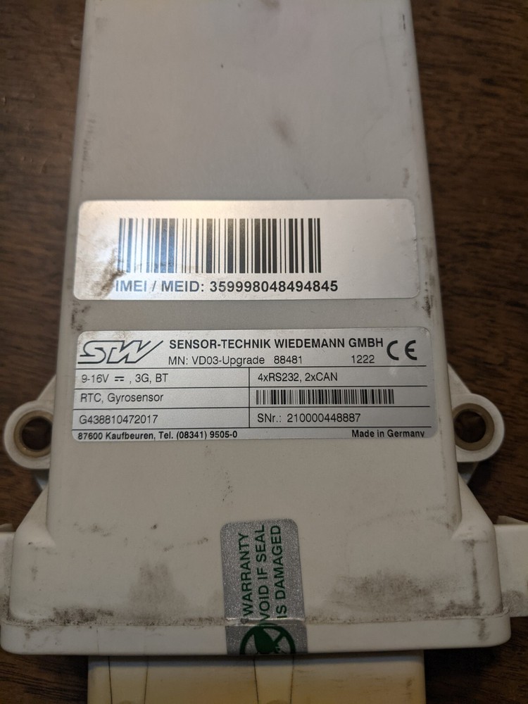 AGCO/AGCHEM NODE Gyrosensor RTC