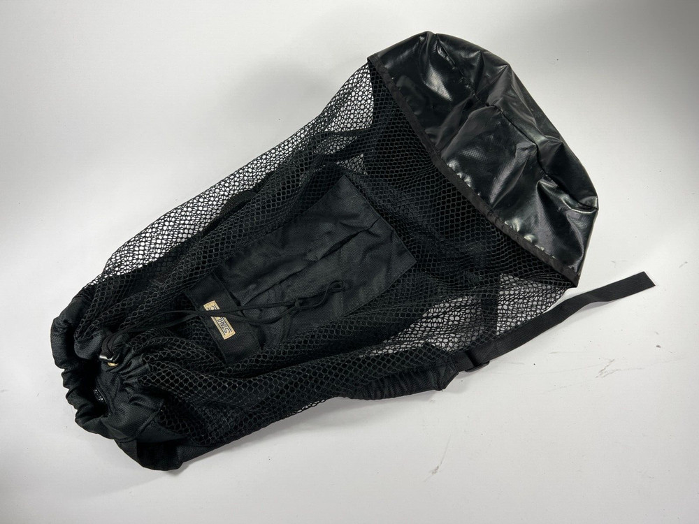 Stahlsac Bonaire Mesh Backpack - PVC Bottom - Black