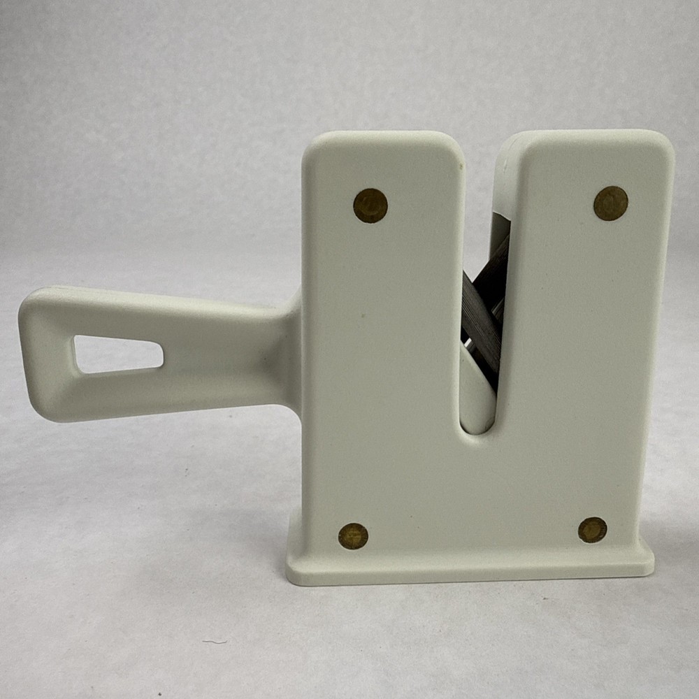 The Sharpery Chantry Pull Thru Knife Sharpener Handheld White With Instructions