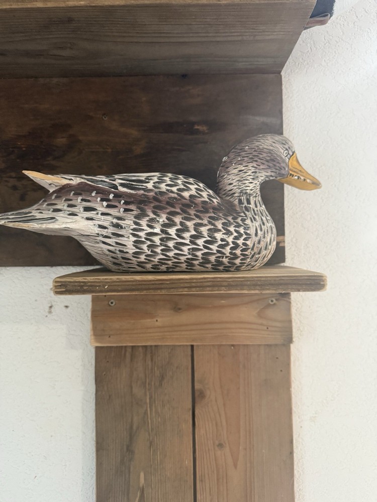 Wood Mallard Duck Decoy