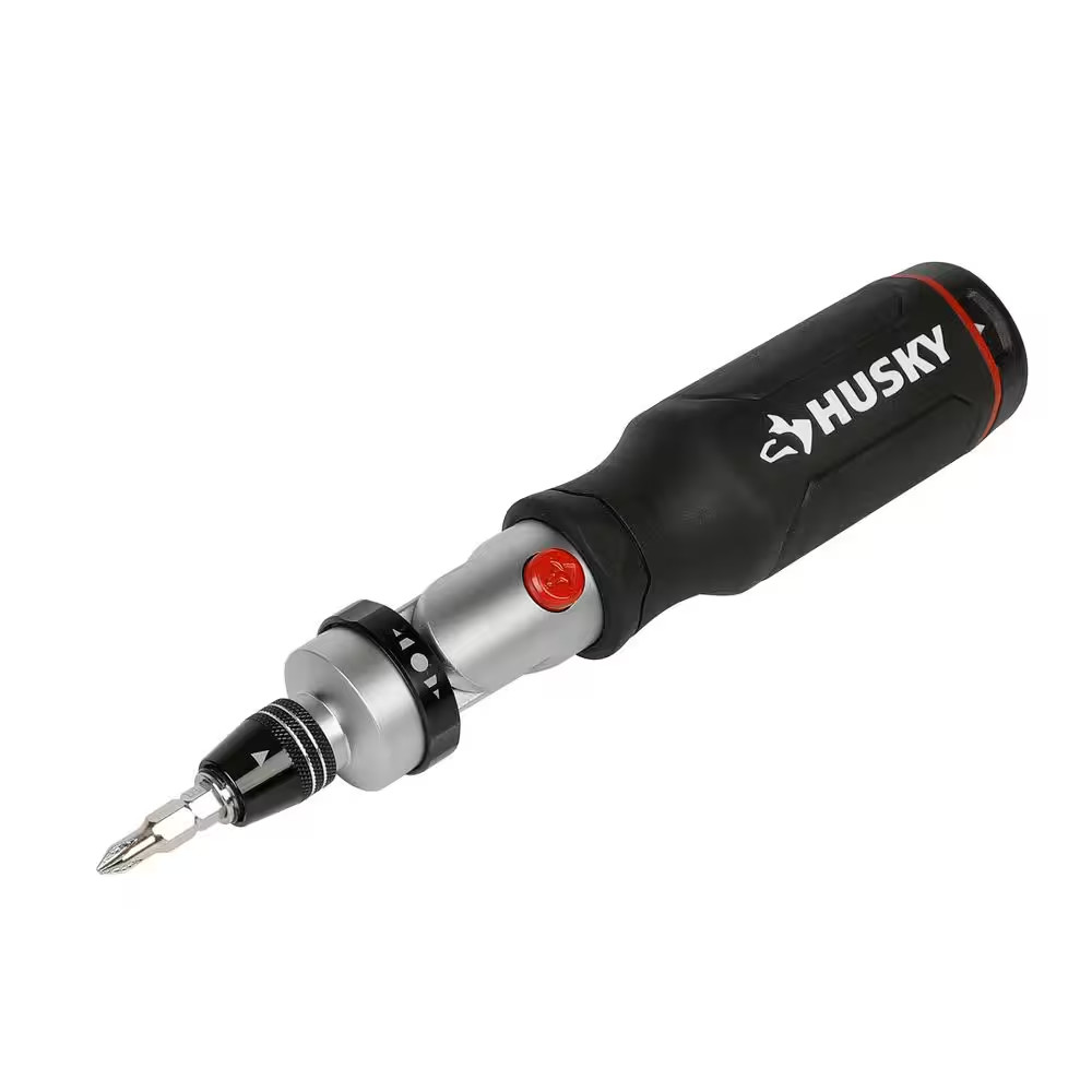 Ratcheting Pivot Head Screwdriver (16-Piece)