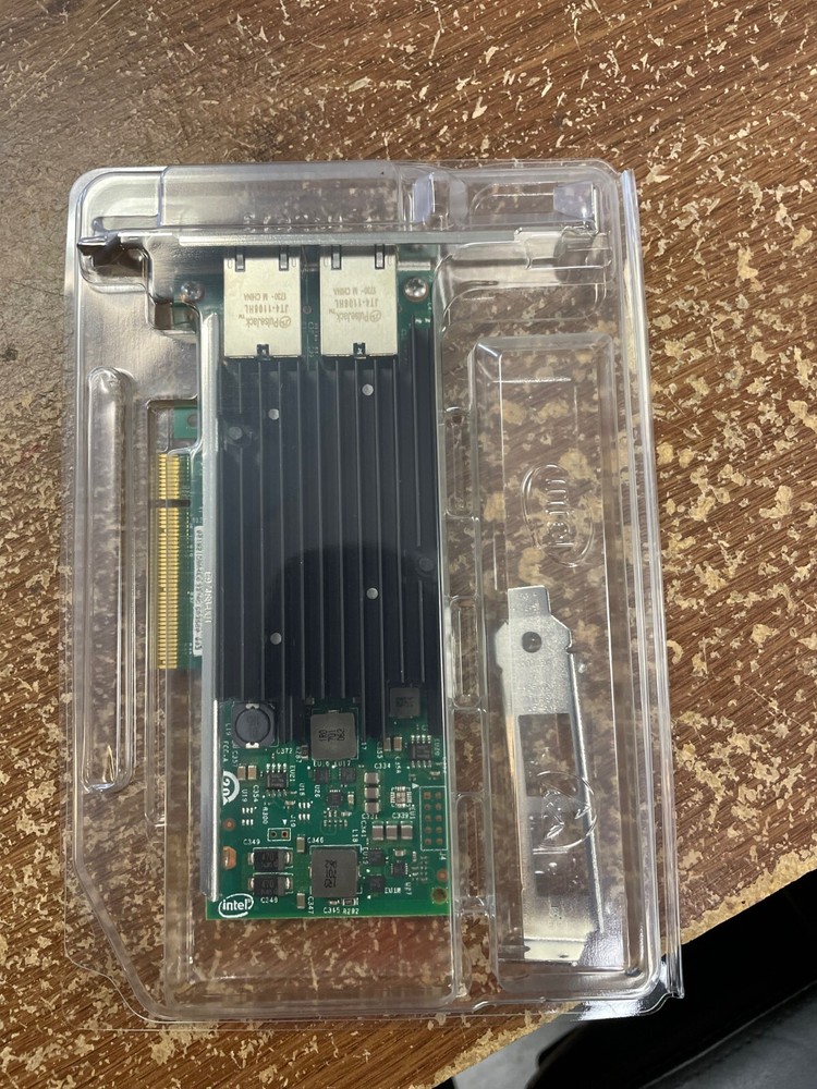 INTEL X540T2BLK DUAL PORT 10GBE SERVER ADAPTER BULK PACK
