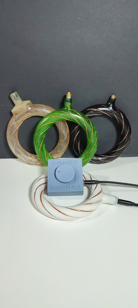 Samarit Booster X Frequency Generator Set with Vortex Coi differen turns colors