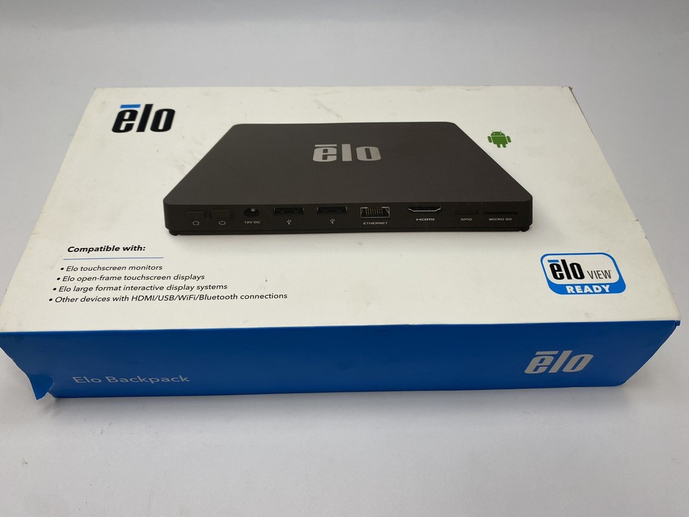 Elotouch Electronics E611864 Backpack Android 7.1 Arm A53 Case 2ghz Octacore