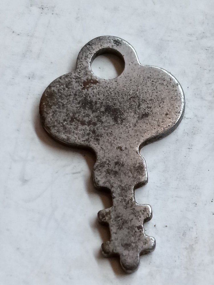 Antique Tiny Eagle Lock Co. Key. Very Old , Very Tiny.