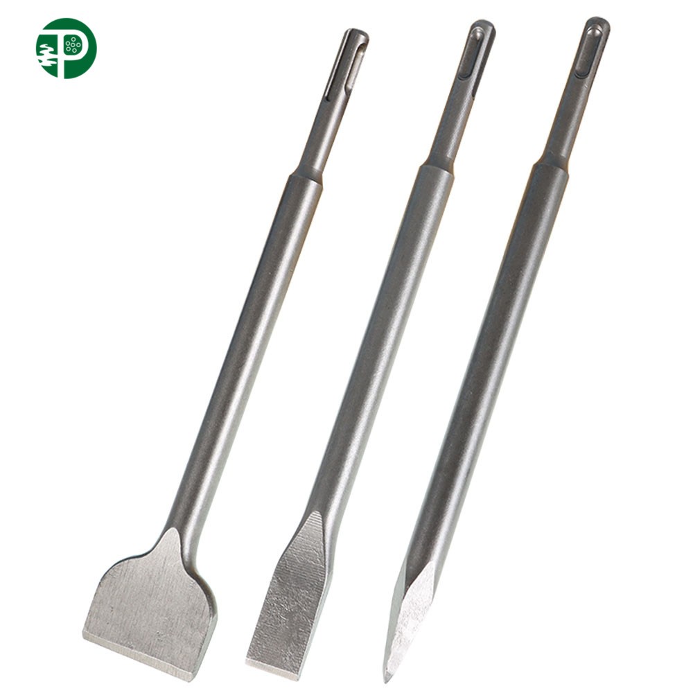 6 Pack SDS Plus Chisel Set Concrete Drill Bits Set Rotary Hammer Bits US