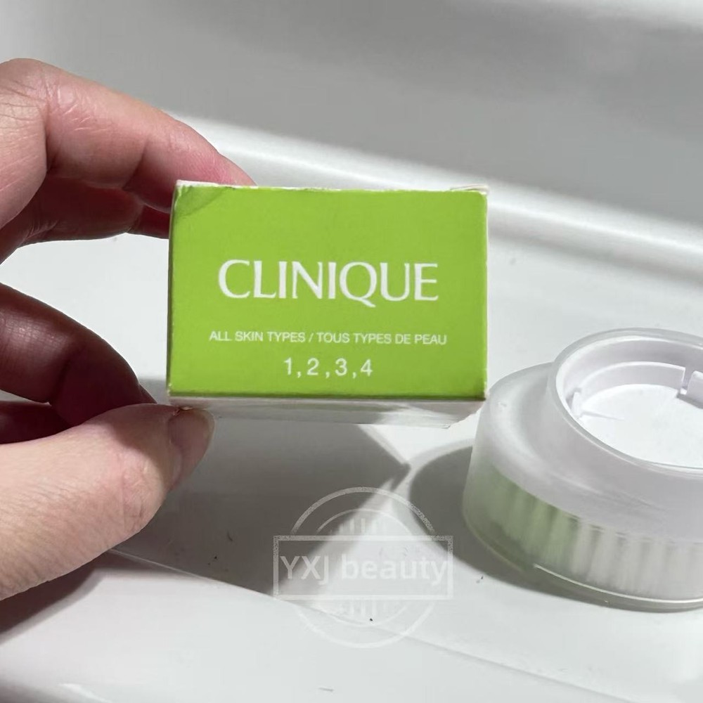 New Boxed Clinique Sonic System purifying Cleansing Brush head~Replacement ONLY
