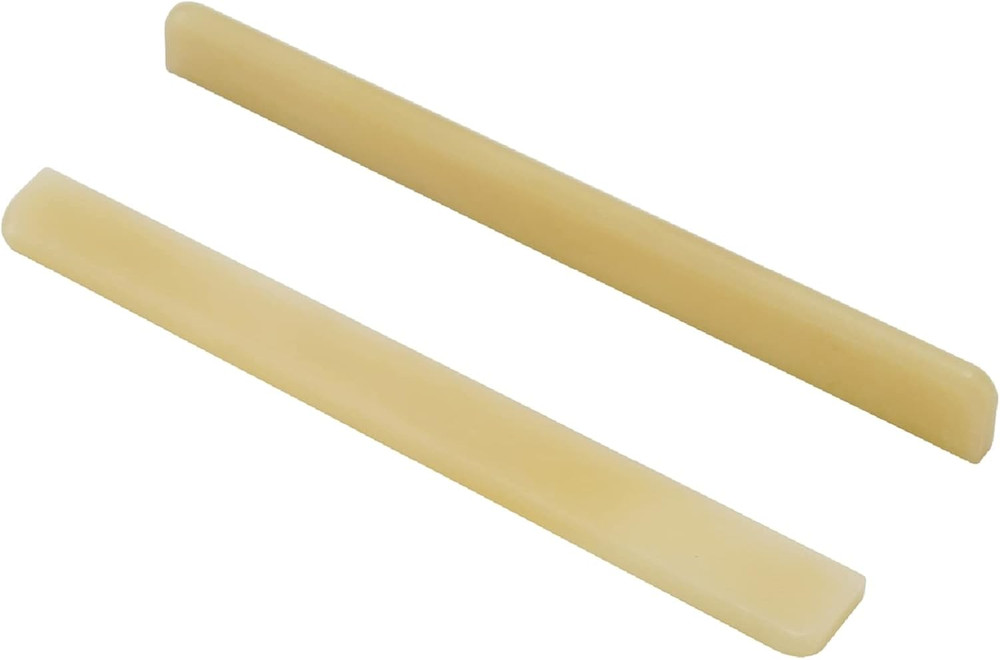 6 String Classical Guitar Unbleached Bone Saddle, Guitar Bridge Saddles, Cut fro