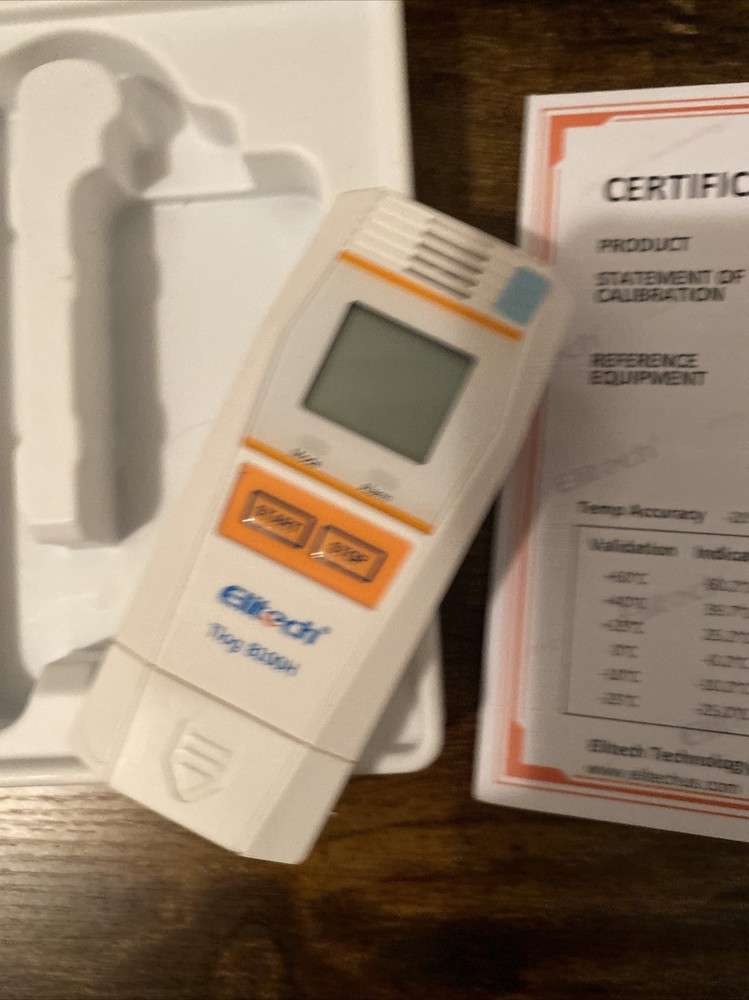 Elitech Tlog B100H Temperature & Humidity Data Logger Wireless Reusable PDF