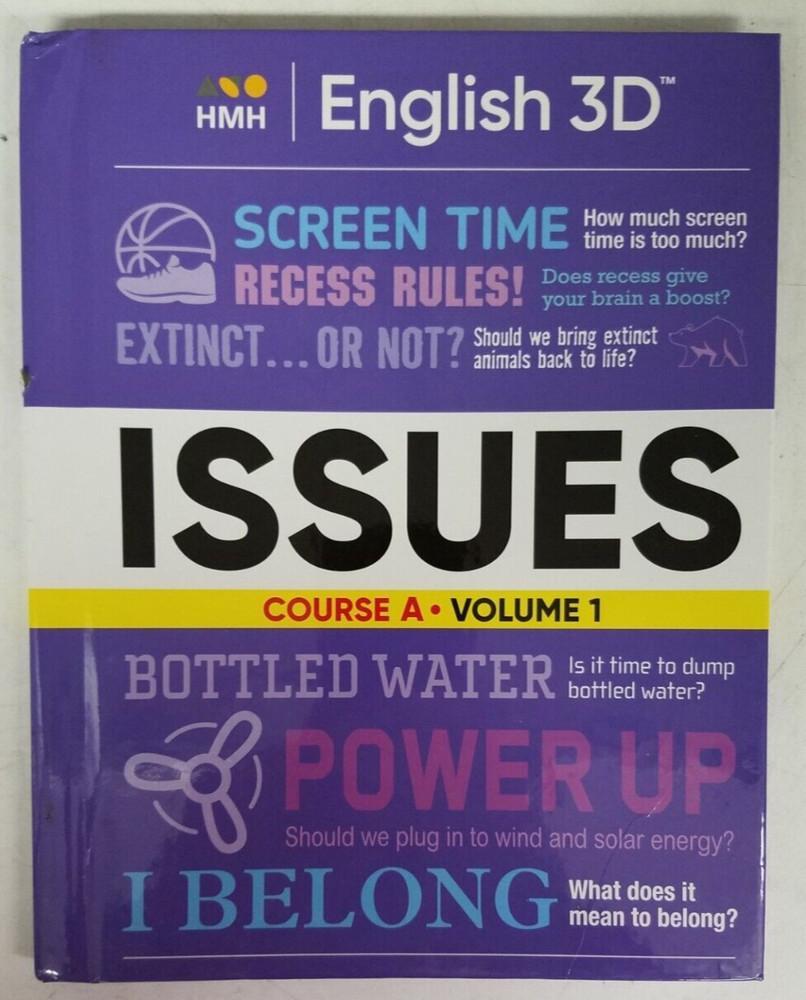 English 3D Course A Volume 1 - Issues Book-2023-Hardcover