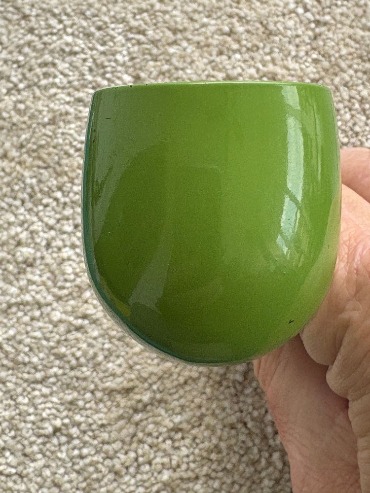 “Venturi” 60’s Green Pot Space Age Materials Hard Nylon Stem Pipe