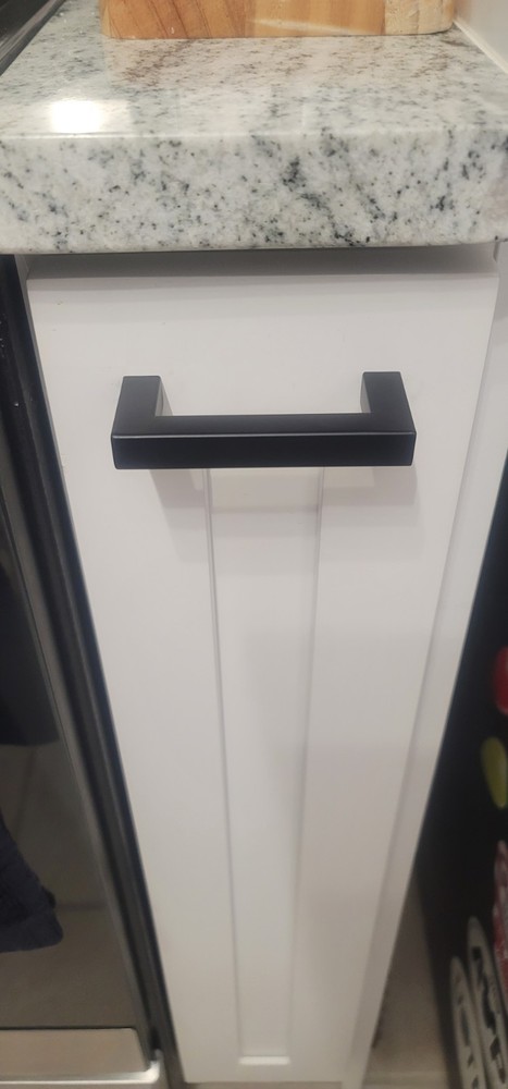 Matte Black Kitchen Or Bathroom Handle 3 Inch One Only