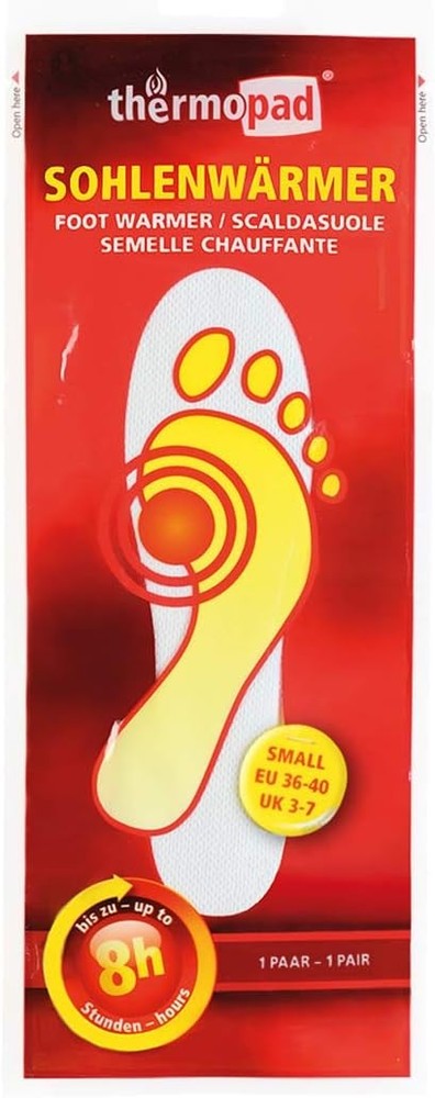 Thermopath sole warmer, white, 43-46 EU