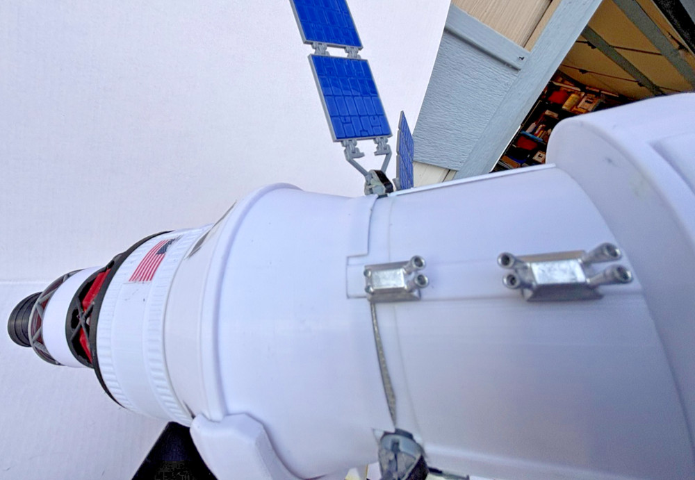 Custom 3D Print NASA Orion Mars Mission Stack CM SM ICPS Display