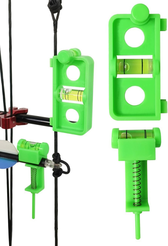 Archery Bow Tuning and Mounting String Level Combo Kit for Compound Bows