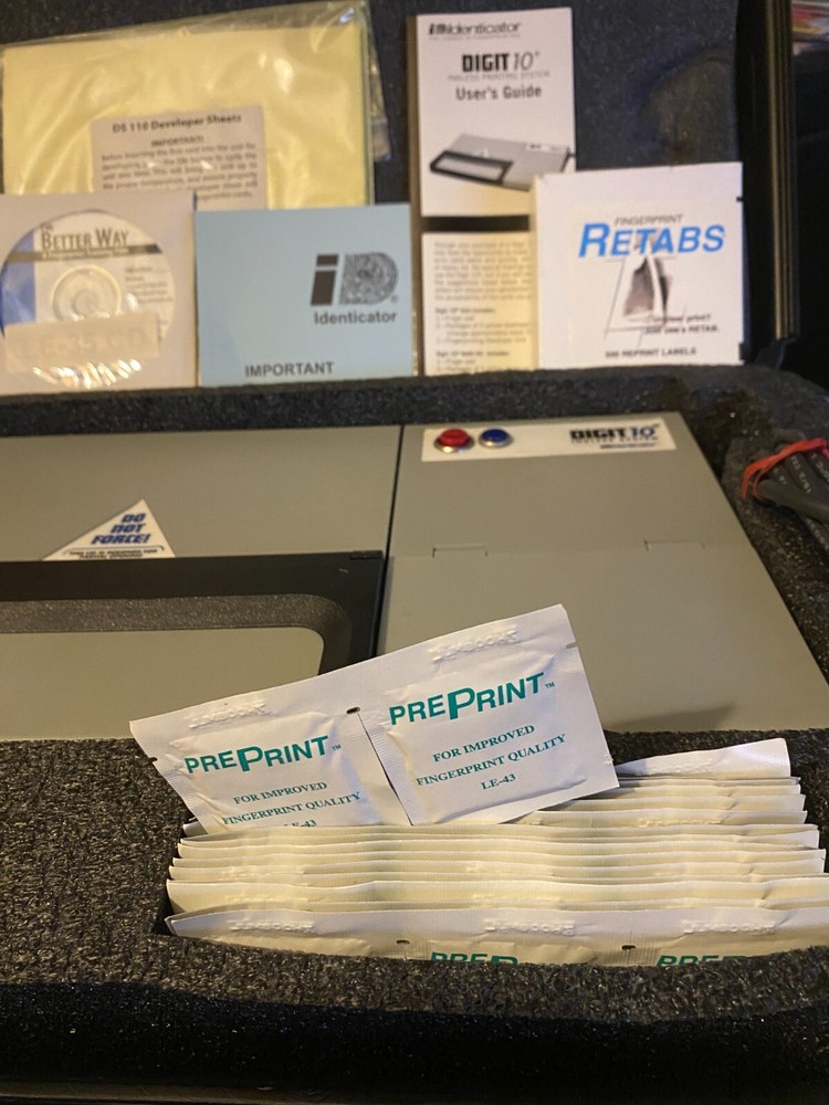 Digit 10 Inkless Fingerprinting System