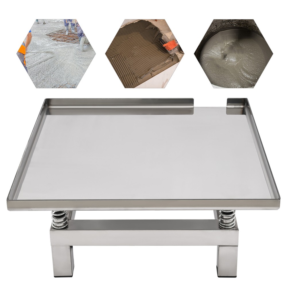 Small Concrete Vibration Table Vibrating Test Bench compactor Platform 120W