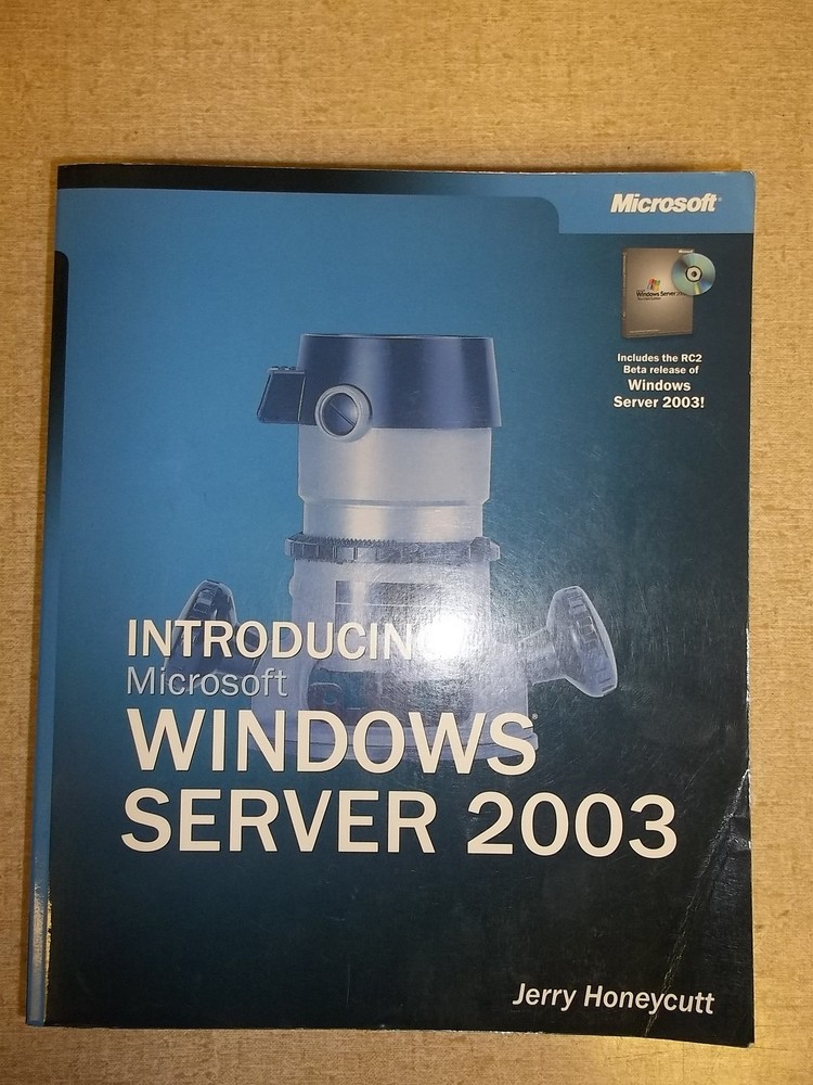 Introducing Windows Server 2003 w/ RC2 Windows Server 2003 *FREE SHIP*