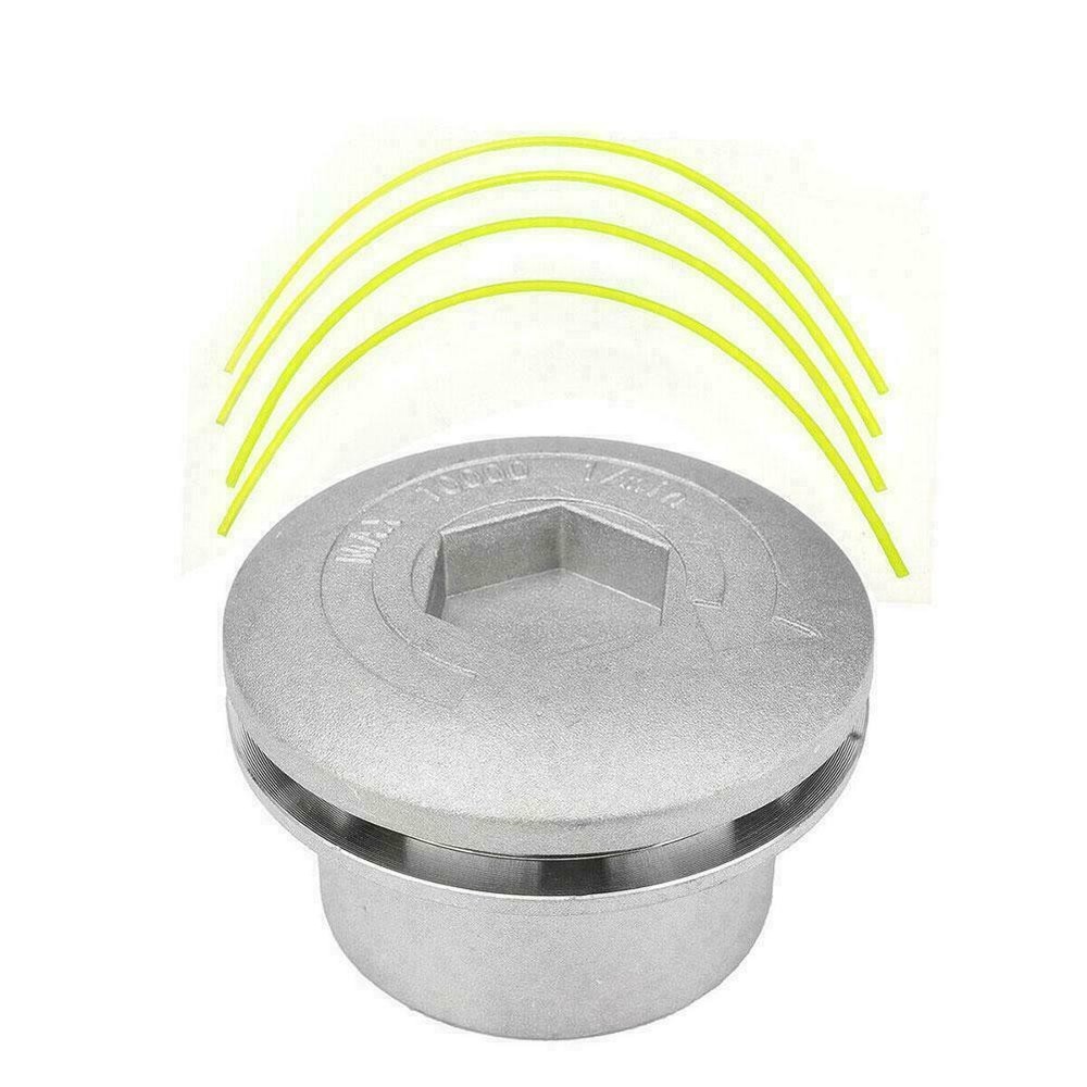Universal Trimmer Grass Cutter String Speed Feed Bumper Lawn Mower Head+Line Set