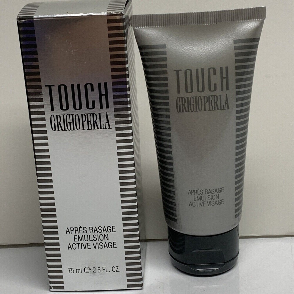 Touch Grigioperla Aftershave & Moisturizing Emulsion 2.5 fl oz