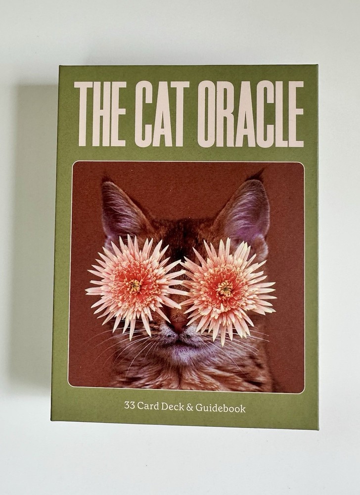 The Cat Oracle 33 Card Deck and Guidebook for Divination