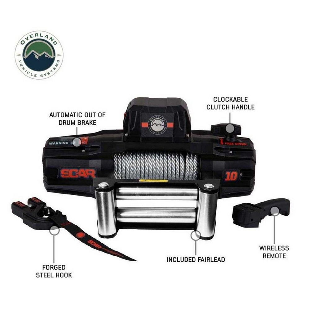 Overland Vehicle Systems Winch | 19089901