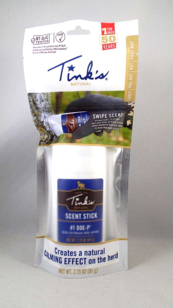 Tinks Natural Scent Stick #1 Doe P Calming 2.75 oz
