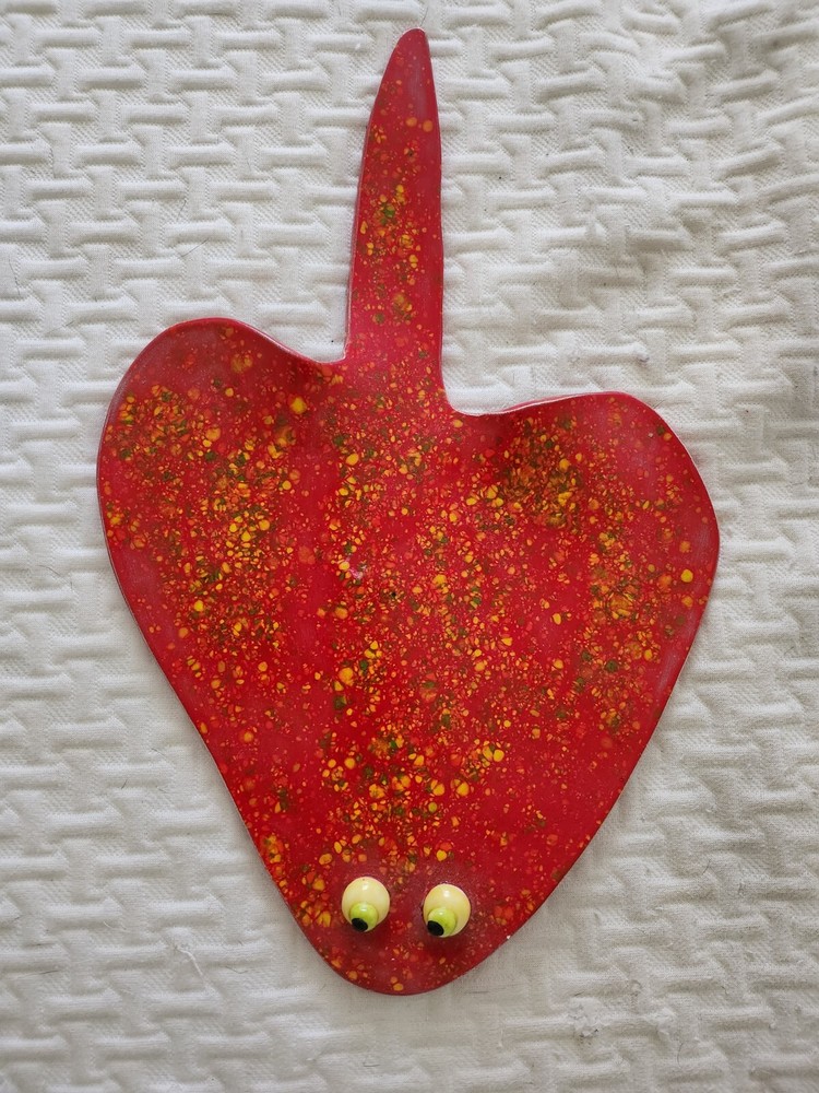 Signed Pottery Stingray