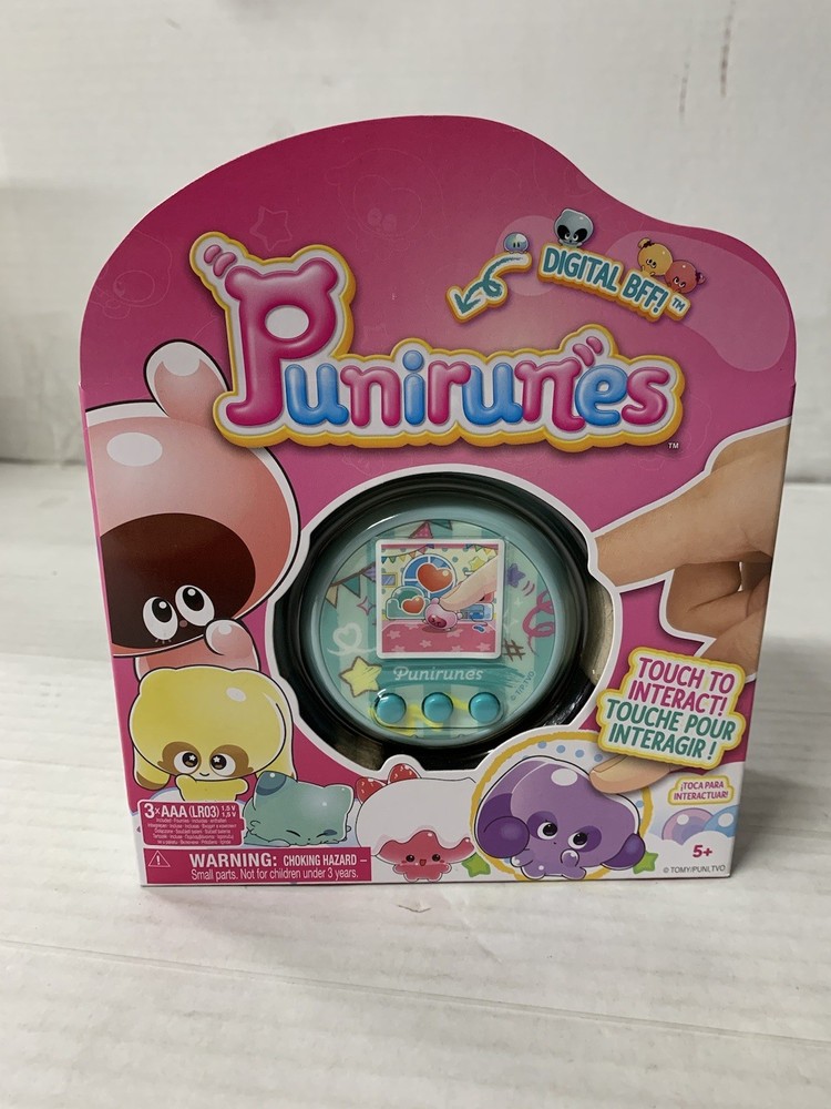 Punirunes Interactive Digital Toy - 55 Squishy Characters, Touch Screen, Ages 5+