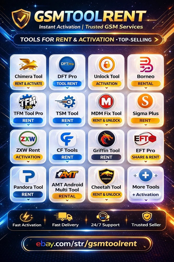 UnlockTool Rent – 6 Hours Access | Username & Password | Instant Login