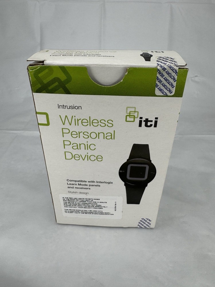 INTRUSION ITI wireless personal panic alarm device WHITE