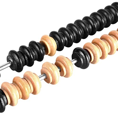 Shuffleboard Score Keeper,Classic Bead Score System Wooden