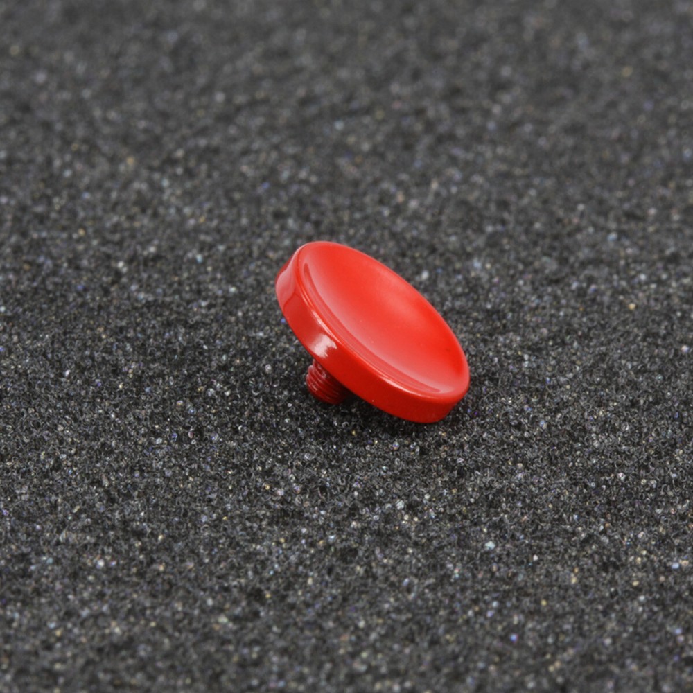 Shutter Release Button for Nikon FE FE2 EL ELW EL2 FT FT2 FT3 Camera Red Concave
